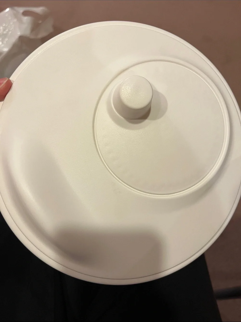 IKEA White Salad Spinner with Lid - Kitchen Prep Bowl